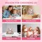 Easter Diamond Art Tabletop Kits, Flowers Rabbit Diamond Art Painting Desktop Ornaments for Adult, DIY Special Shaped Crystal Desk Placement Ornament for Home Decor